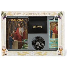 DELUXE FIRST COMMUNION GIFT SET - BOY'S